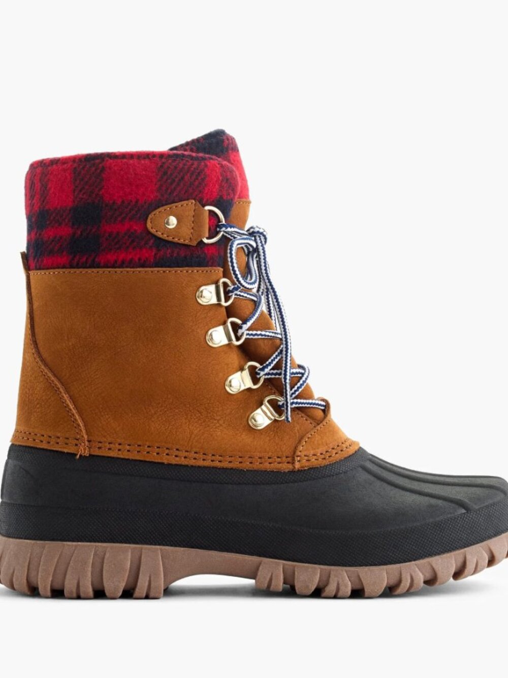 Perfect Winter boots with plaid | J.Crew